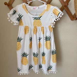 NWT Pineapple Dress (Size 2T)